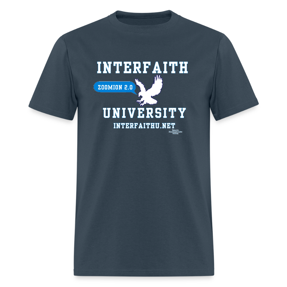 Interfaith University Zoomion Unisex Classic T-Shirt -  blue dusk