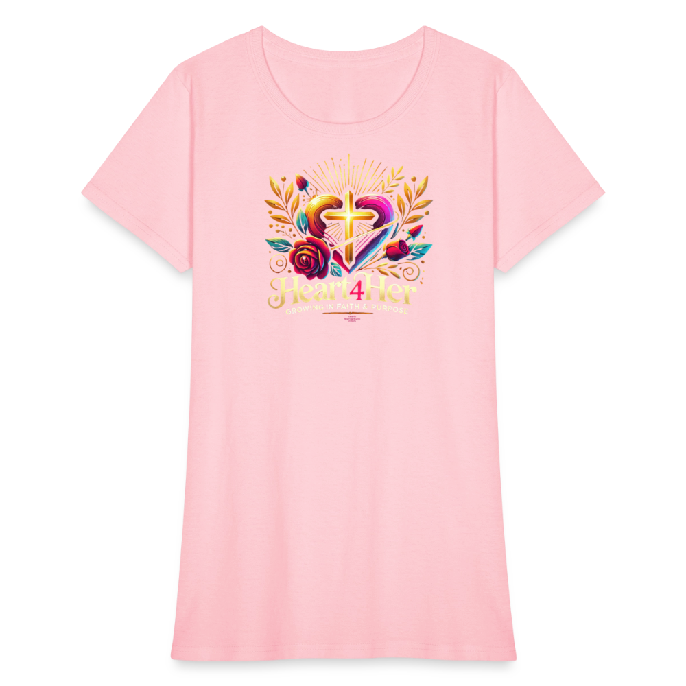 Heart4Her Women's T-Shirt - pink