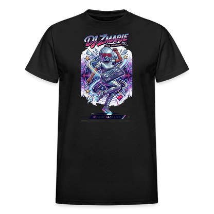 DJ ZMARIE "THE DANCING DJ" TM Gildan Ultra Cotton Adult T-Shirt - black