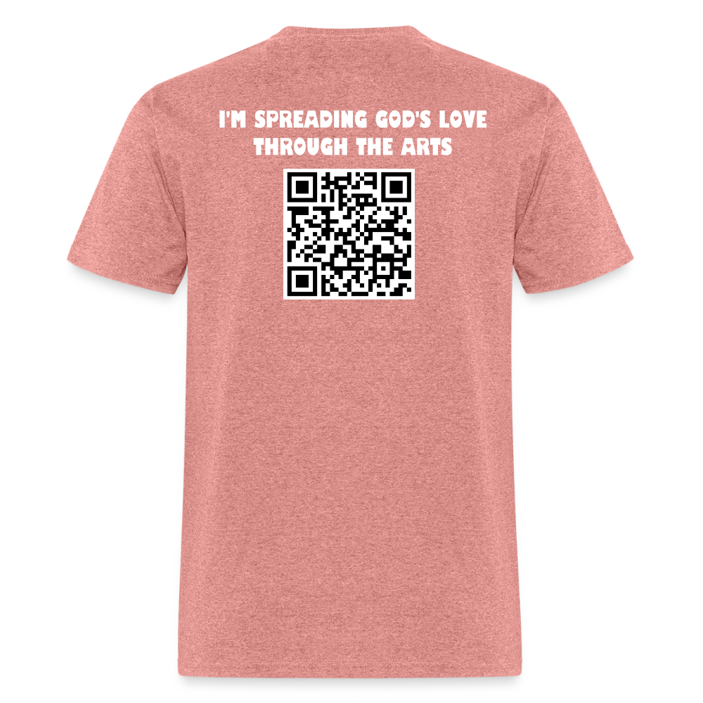 KINGDOM CREATIVE SPREAD LOVE Unisex Classic T-Shirt - heather mauve