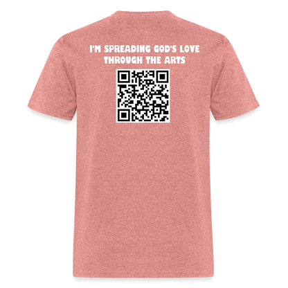 KINGDOM CREATIVE SPREAD LOVE Unisex Classic T-Shirt - heather mauve