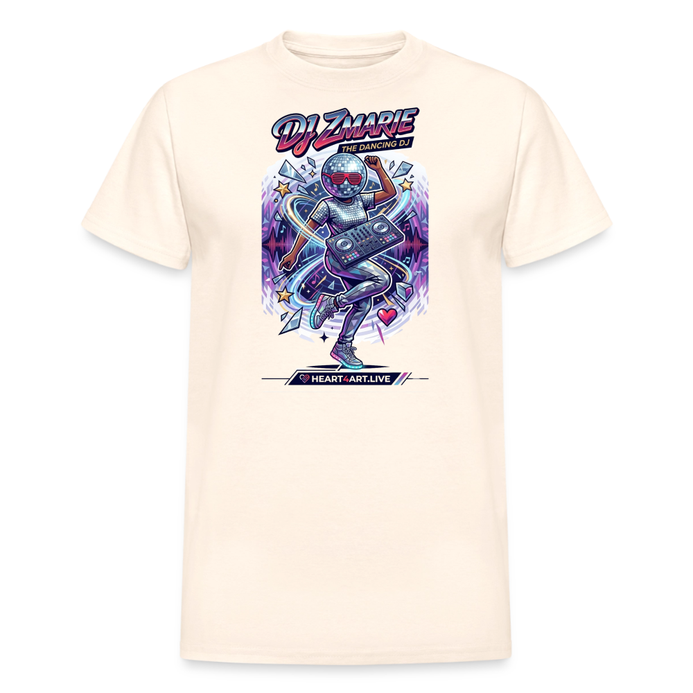 DJ ZMARIE "THE DANCING DJ" TM Gildan Ultra Cotton Adult T-Shirt - natural