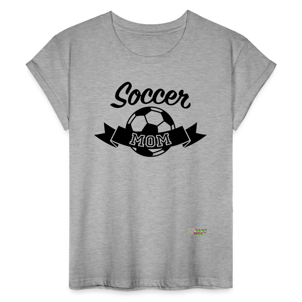 Soccer Mom Women's Relaxed Fit T-Shirt - heather gray