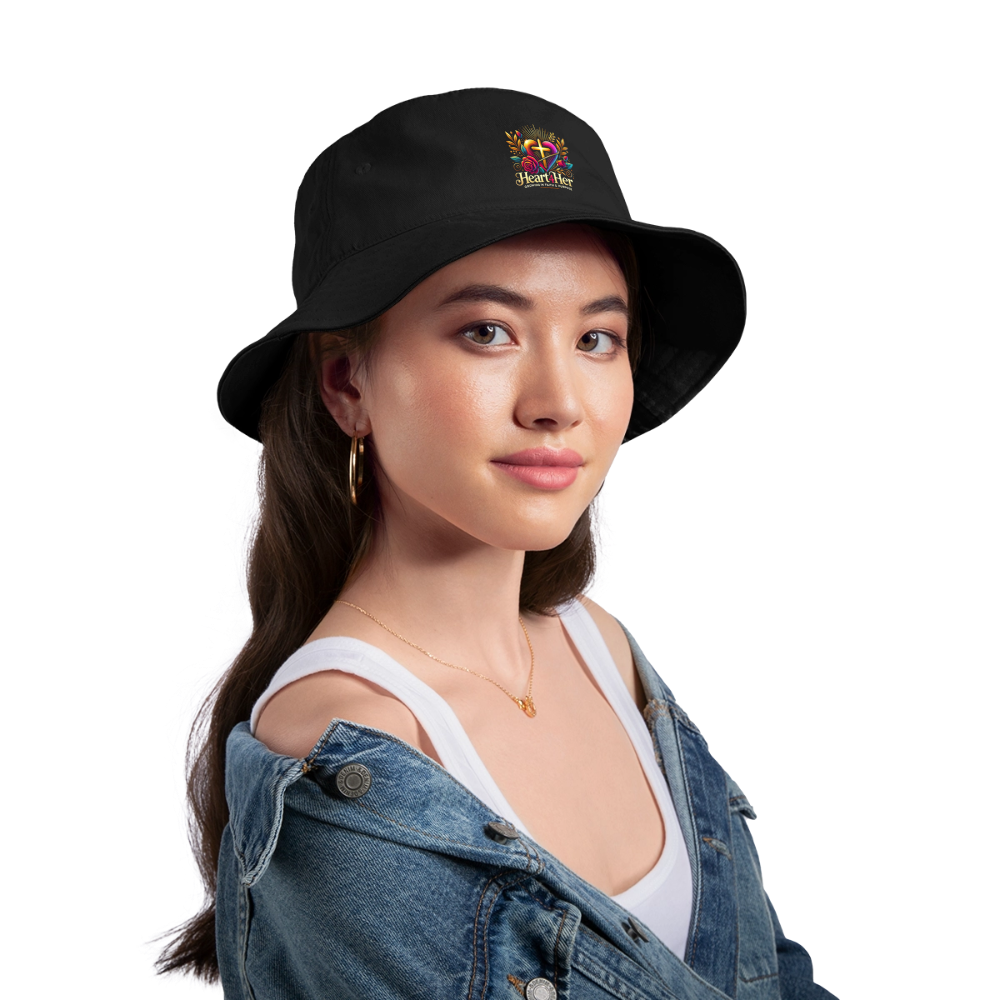 Heart4Her Bucket Hat - black