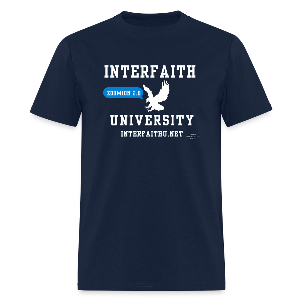 Interfaith University Zoomion 2.0 Unisex Classic T-Shirt - navy