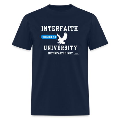 Interfaith University Zoomion 2.0 Unisex Classic T-Shirt - navy