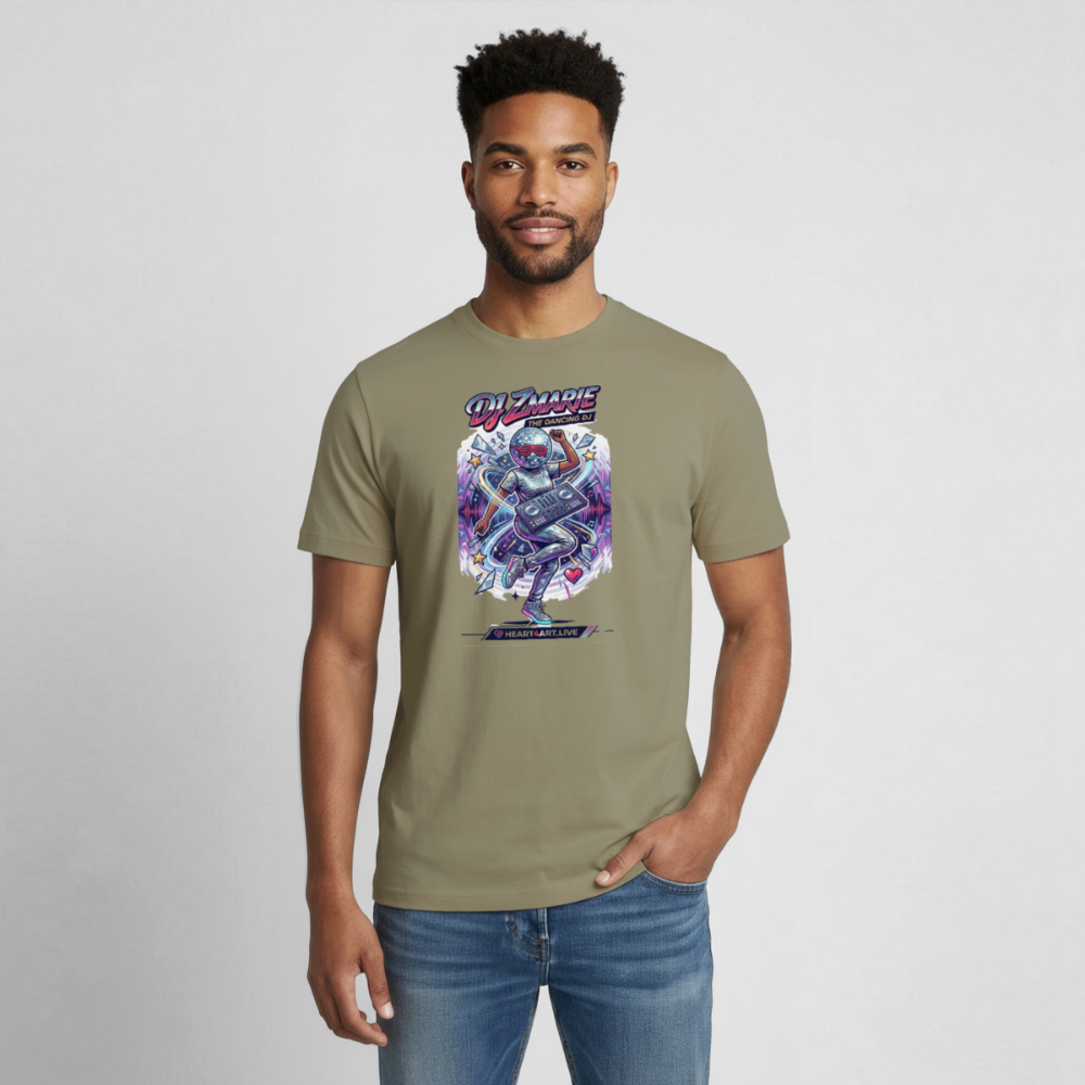 DJ ZMARIE "THE DANCING DJ" TM Gildan Ultra Cotton Adult T-Shirt - prairie dust
