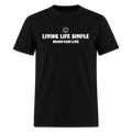 LIVING LIFE SIMPLE SPREAD LOVE Unisex Classic T-Shirt - black