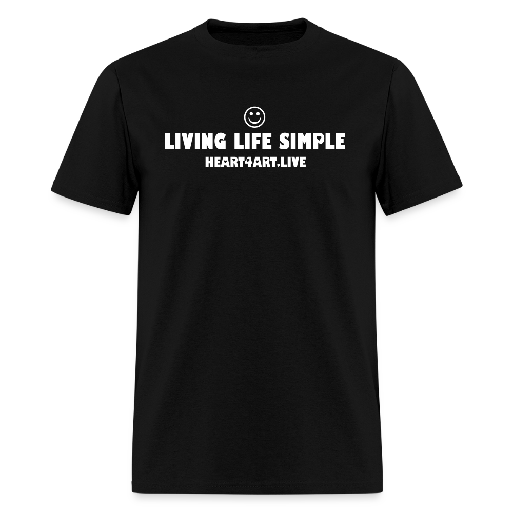 LIVING LIFE SIMPLE SPREAD LOVE Unisex Classic T-Shirt - black