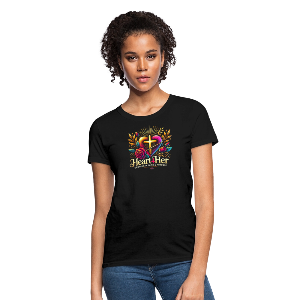 Heart4Her Women's T-Shirt - black