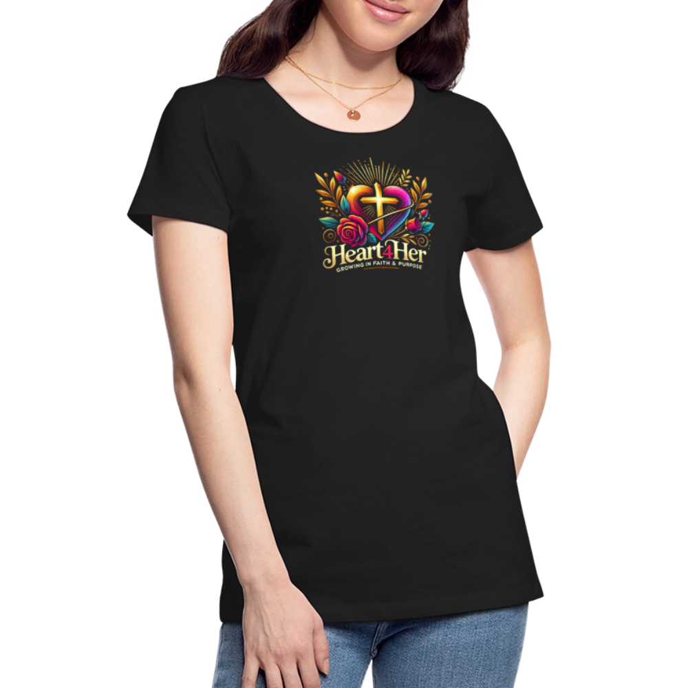 Heart4Her Women’s Premium T-Shirt - black