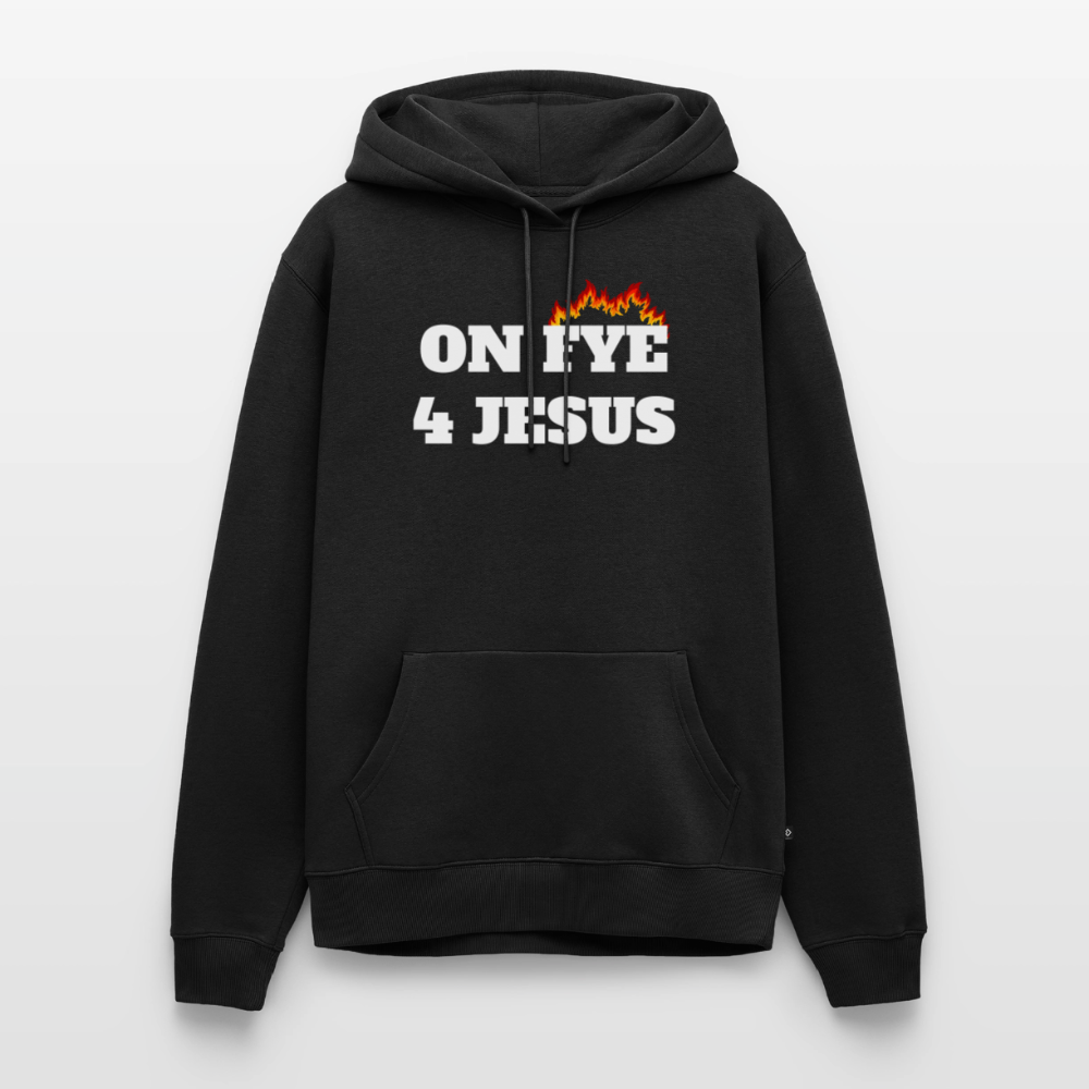 ON FYE 4 JESUS Men’s Premium Hoodie - black