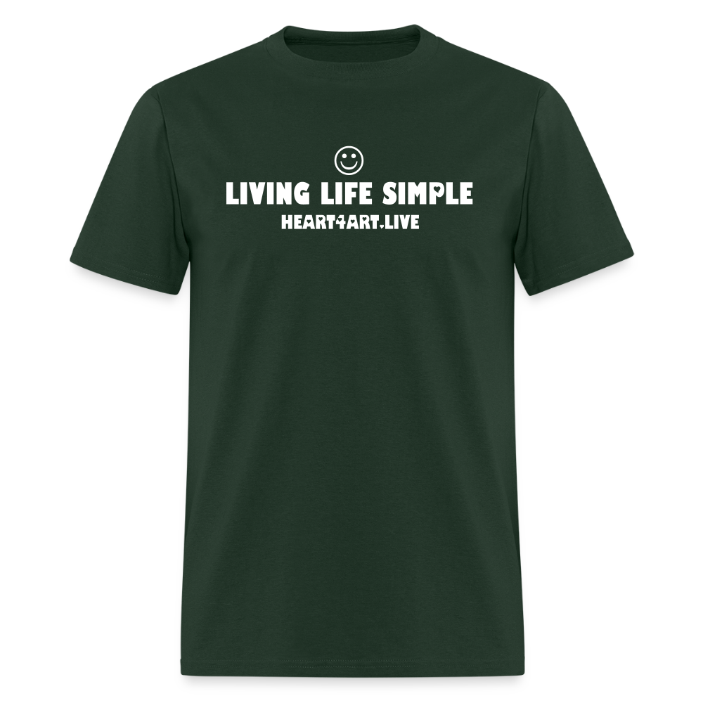 LIVING LIFE SIMPLE SPREAD LOVE Unisex Classic T-Shirt - forest green