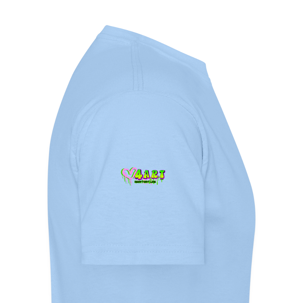 ON FYE 4 JESUS Gildan Ultra Cotton Adult T-Shirt - light blue