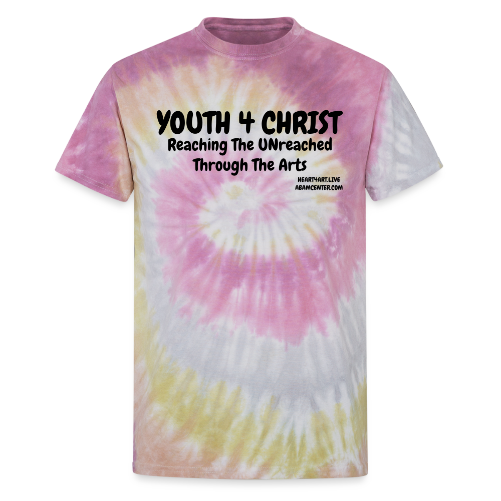 YOUTH 4 CHRIST Unisex Tie Dye T-Shirt - Desert Rose