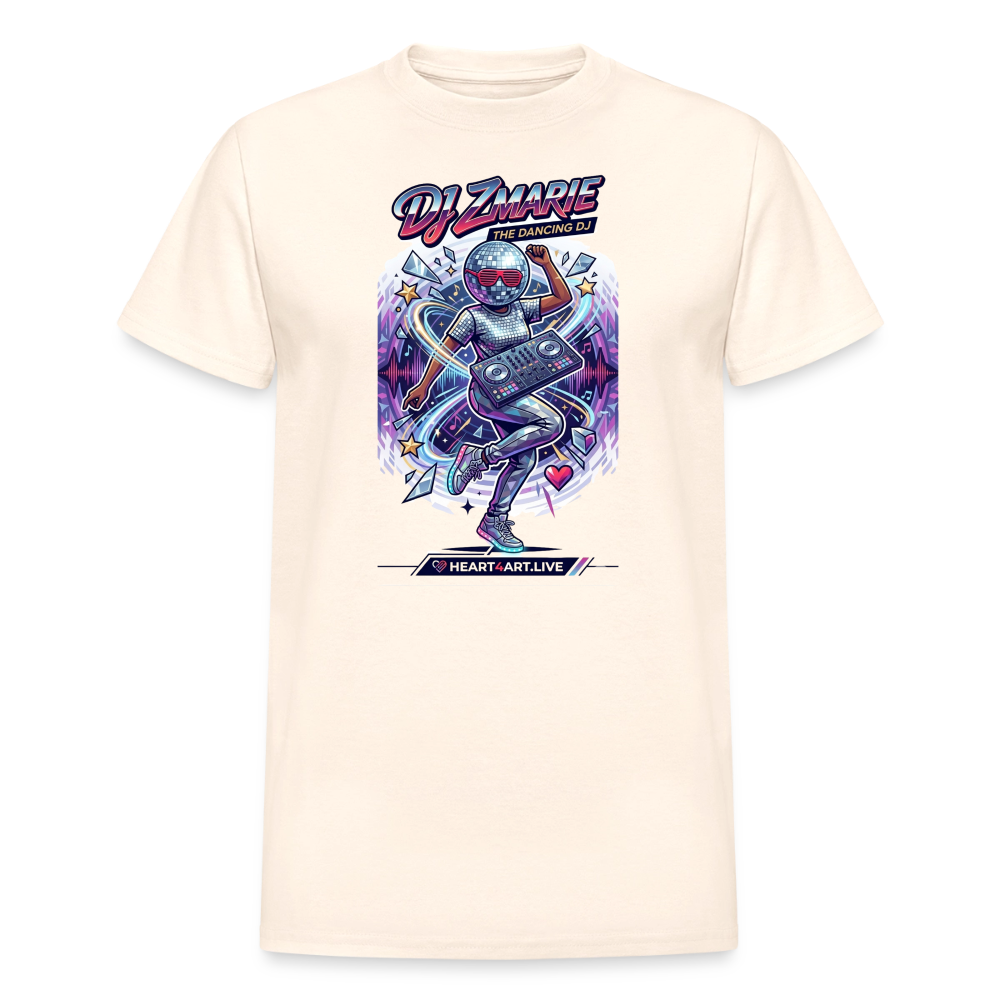 DJ ZMARIE "THE DANCING DJ" TM Gildan Ultra Cotton Adult T-Shirt - natural