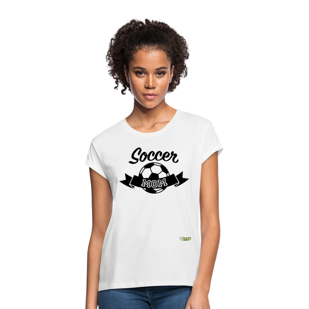 Soccer Mom Women's Relaxed Fit T-Shirt - white