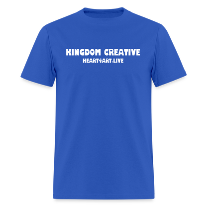 KINGDOM CREATIVE SPREAD LOVE Unisex Classic T-Shirt - royal blue