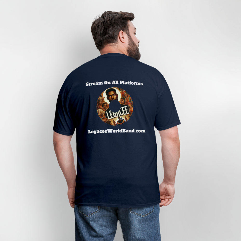 Legacee Unisex Classic T-Shirt - navy