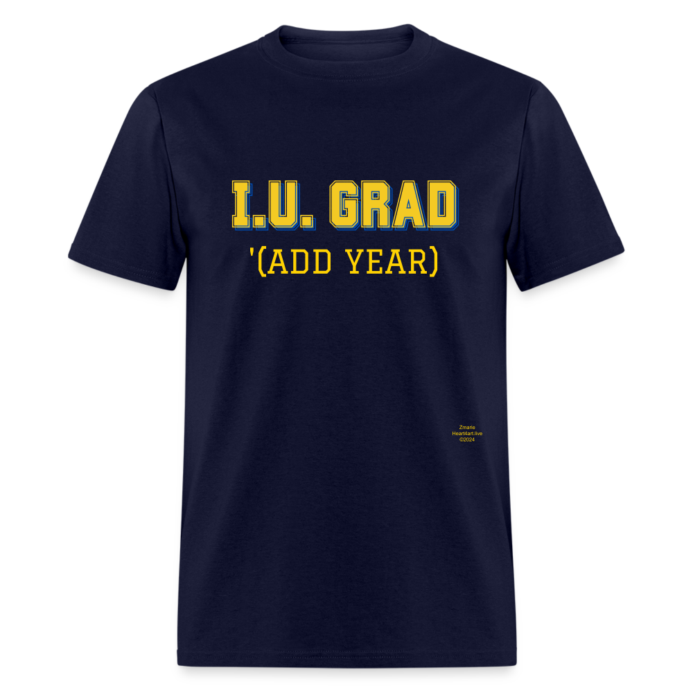 Interfaith University Customizable Unisex Classic T-Shirt - navy