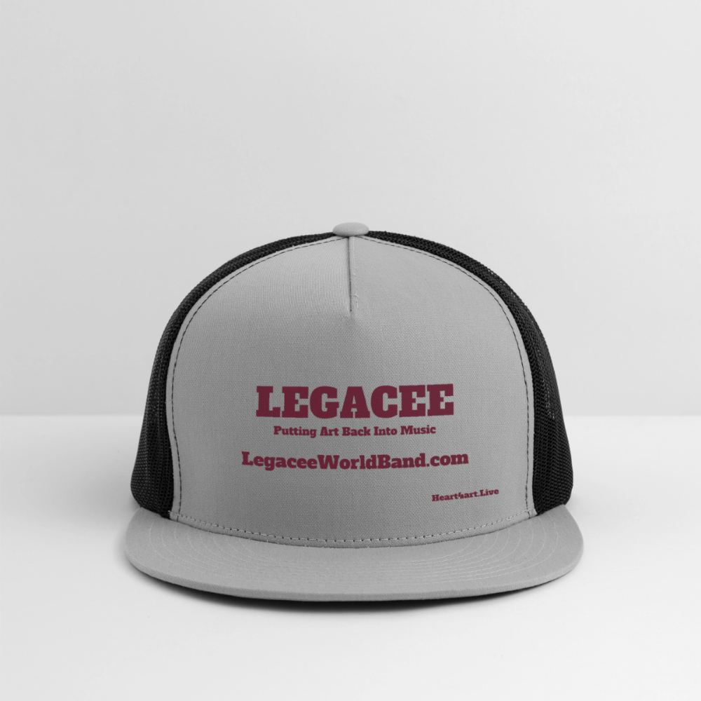 LEGACEE Trucker Hat - gray/black