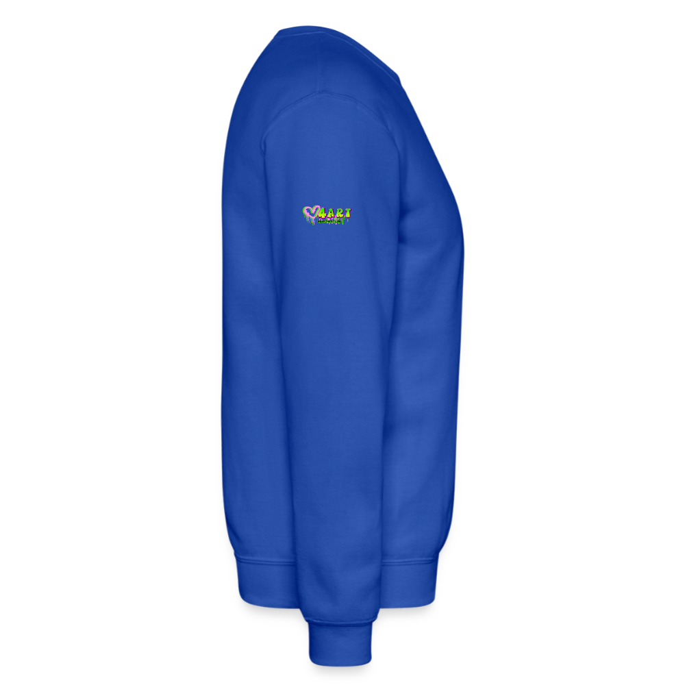 ON FYE 4 JESUS Crewneck Sweatshirt - royal blue