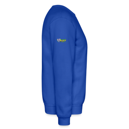 ON FYE 4 JESUS Crewneck Sweatshirt - royal blue
