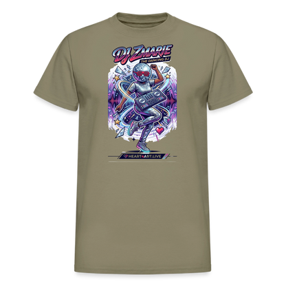 DJ ZMARIE "THE DANCING DJ" TM Gildan Ultra Cotton Adult T-Shirt - prairie dust