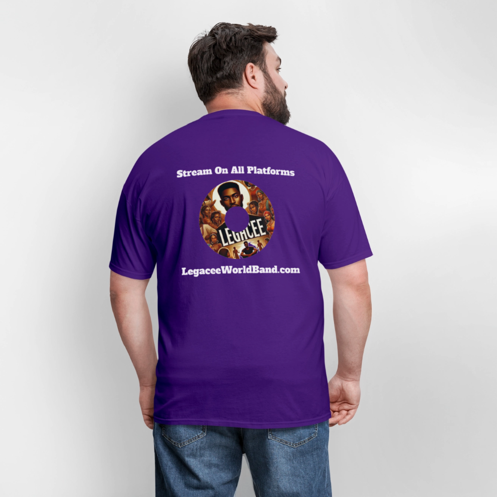 Legacee Unisex Classic T-Shirt - purple