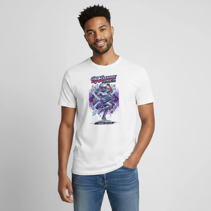 DJ ZMARIE "THE DANCING DJ" TM Gildan Ultra Cotton Adult T-Shirt - white