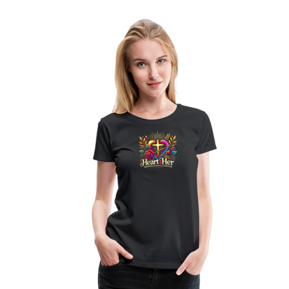 Heart4Her Women’s Premium T-Shirt - black