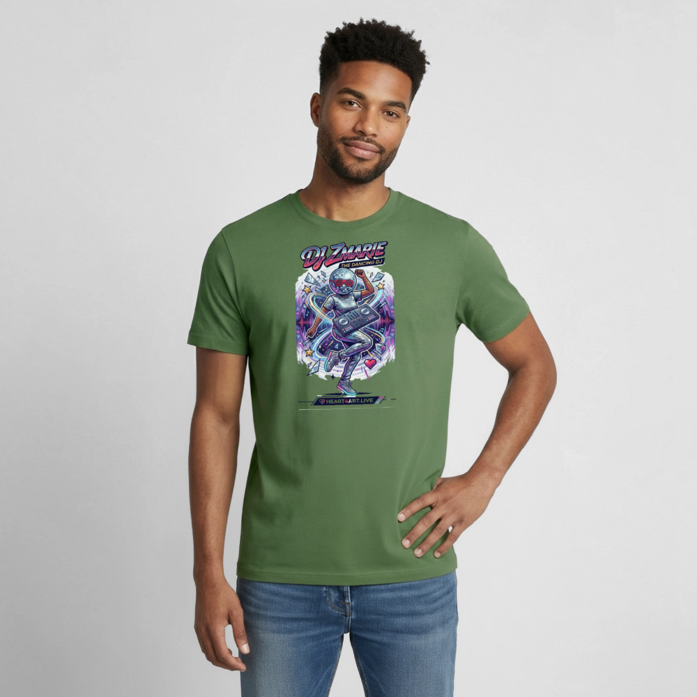 DJ ZMARIE "THE DANCING DJ" TM Gildan Ultra Cotton Adult T-Shirt - military green