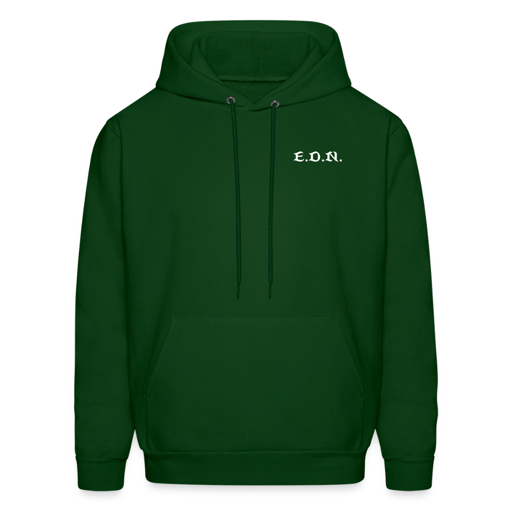 WORD TO THE STREET BIBLE ANIME Men's Hoodie - forest green