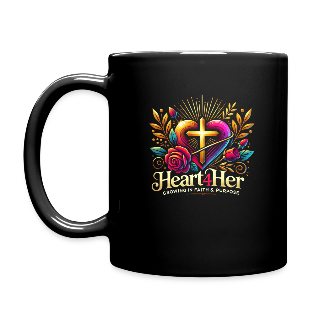 Heart4Her Full Color Mug - black