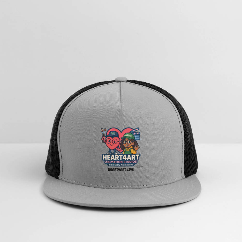 HEART4ART ANIMATION STUDIOS Trucker Hat - gray/black