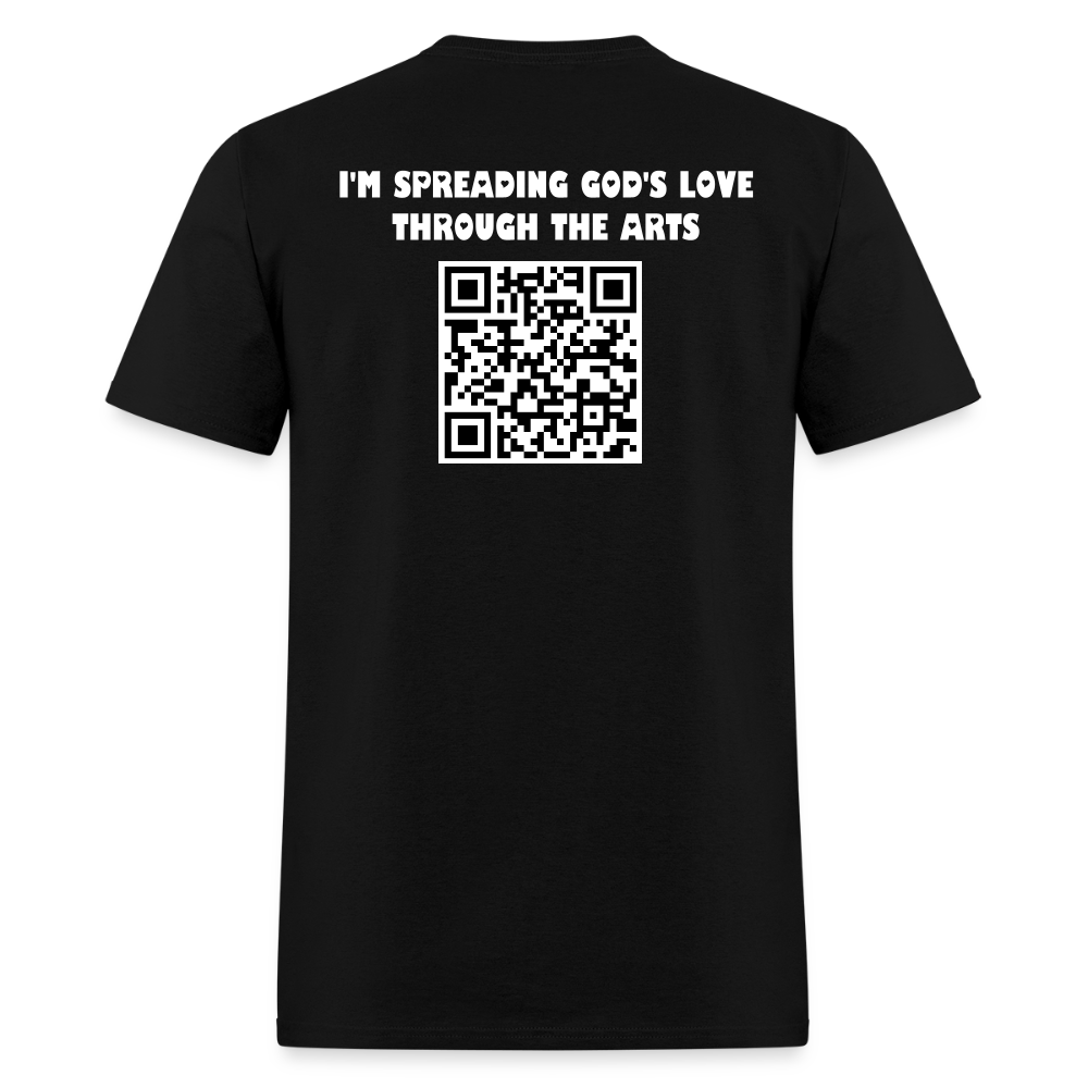 KINGDOM CREATIVE SPREAD LOVE Unisex Classic T-Shirt - black