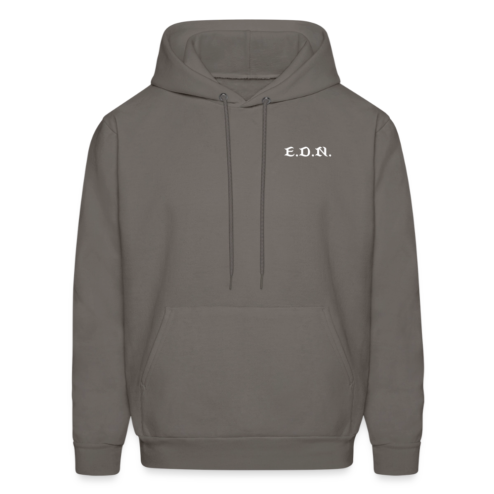 WORD TO THE STREET BIBLE ANIME Men's Hoodie - asphalt gray