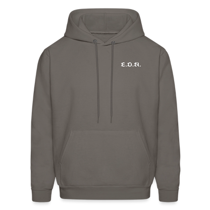 WORD TO THE STREET BIBLE ANIME Men's Hoodie - asphalt gray