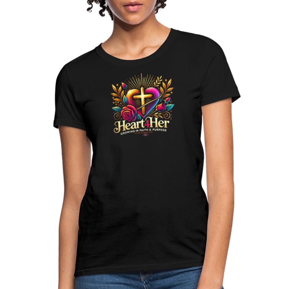 Heart4Her Women's T-Shirt - black
