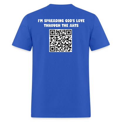 LIVING LIFE SIMPLE SPREAD LOVE Unisex Classic T-Shirt - royal blue