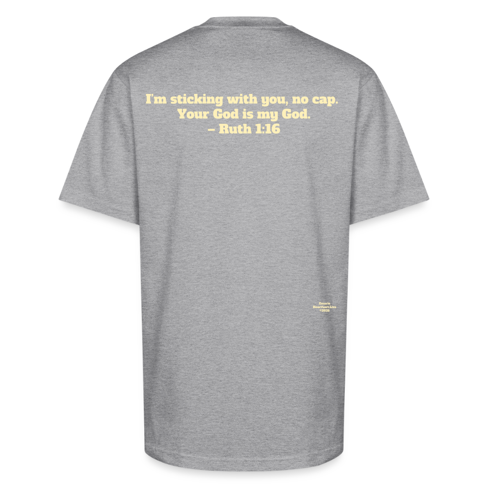 Ruth- Holy Hustle Wear 🔥Unisex Tee - heather gray