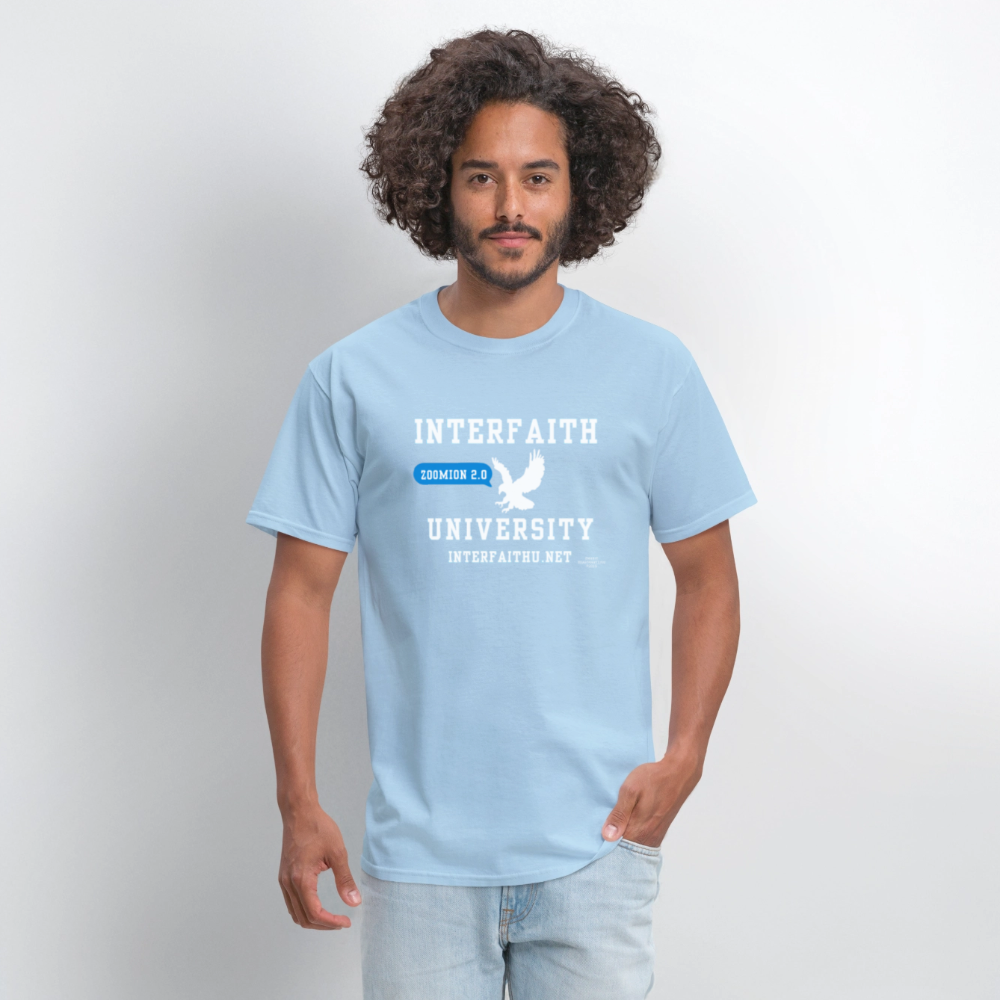 Interfaith University Zoomion 2.0 Unisex Classic T-Shirt - powder blue