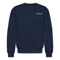 Word to the Street Bible Anime Series Crewneck Sweatshirt - navy