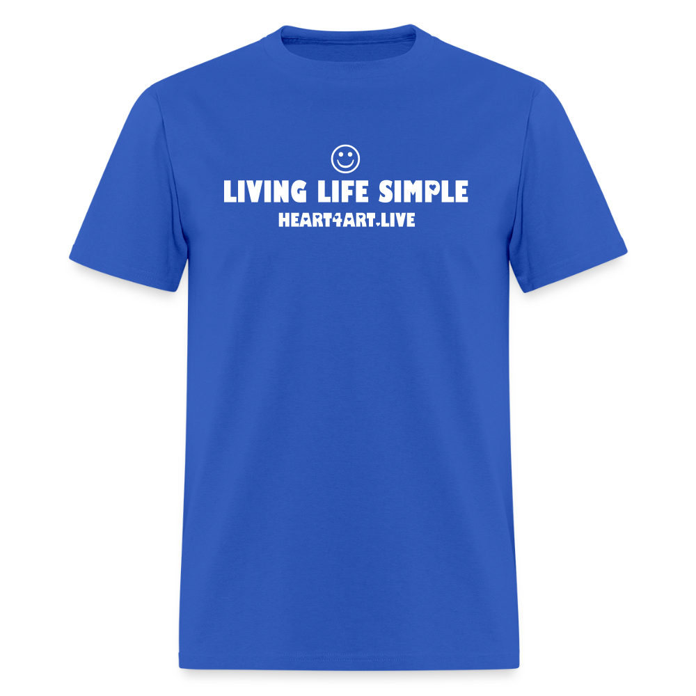 LIVING LIFE SIMPLE SPREAD LOVE Unisex Classic T-Shirt - royal blue
