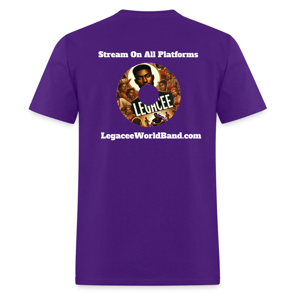 Legacee Unisex Classic T-Shirt - purple