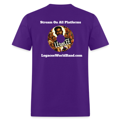 Legacee Unisex Classic T-Shirt - purple