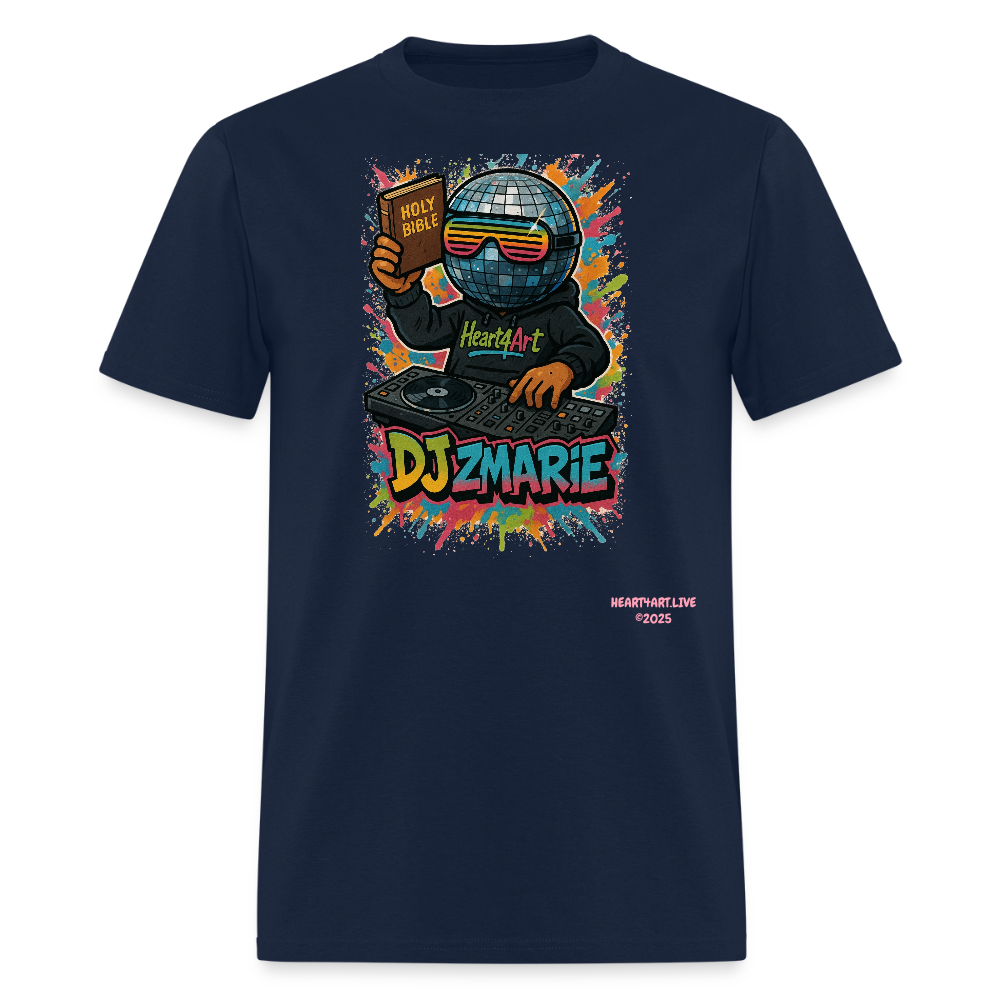 DJ ZMARIE Unisex Classic T-Shirt - navy