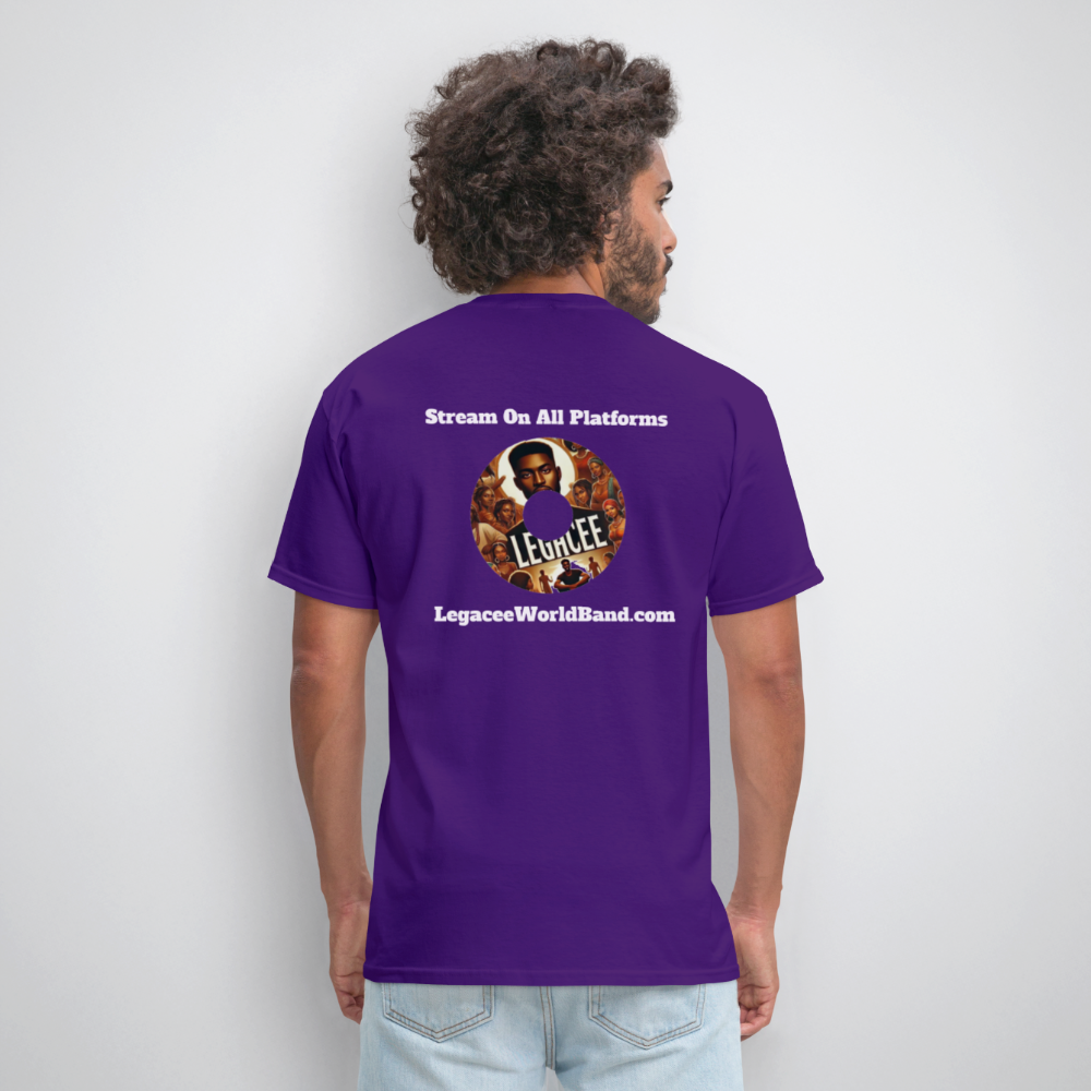 Legacee Unisex Classic T-Shirt - purple