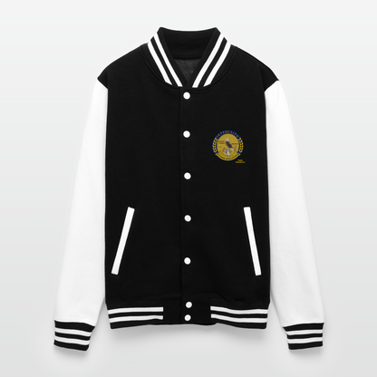 Interfaith University Heavyweight Letterman Jacket - black/white