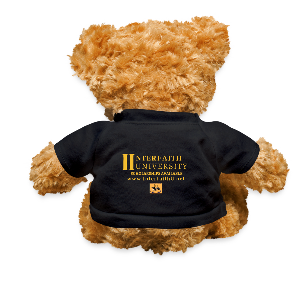Interfaith University Customizable Teddy Bear - black